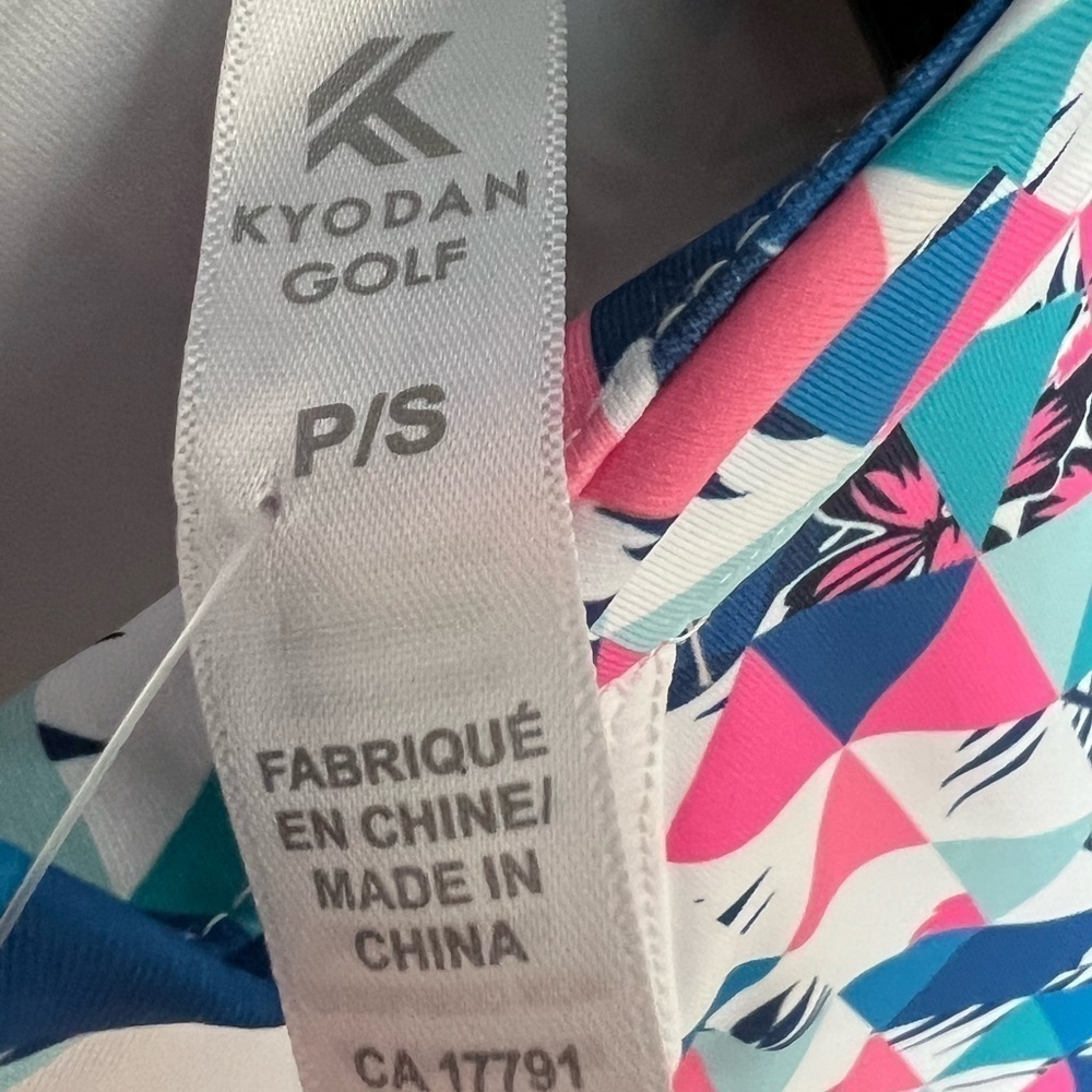Kyoden Women’s Golf Mock Neck Long Sleeve Top Size P/S Petite UPF 50 - Picture 6 of 6
